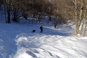 RESEGONE innevato e ‘Porta del Palio’ ad anello da Fuipiano Valle Imagna il 16 febbraio 2019- FOTOGALLERY